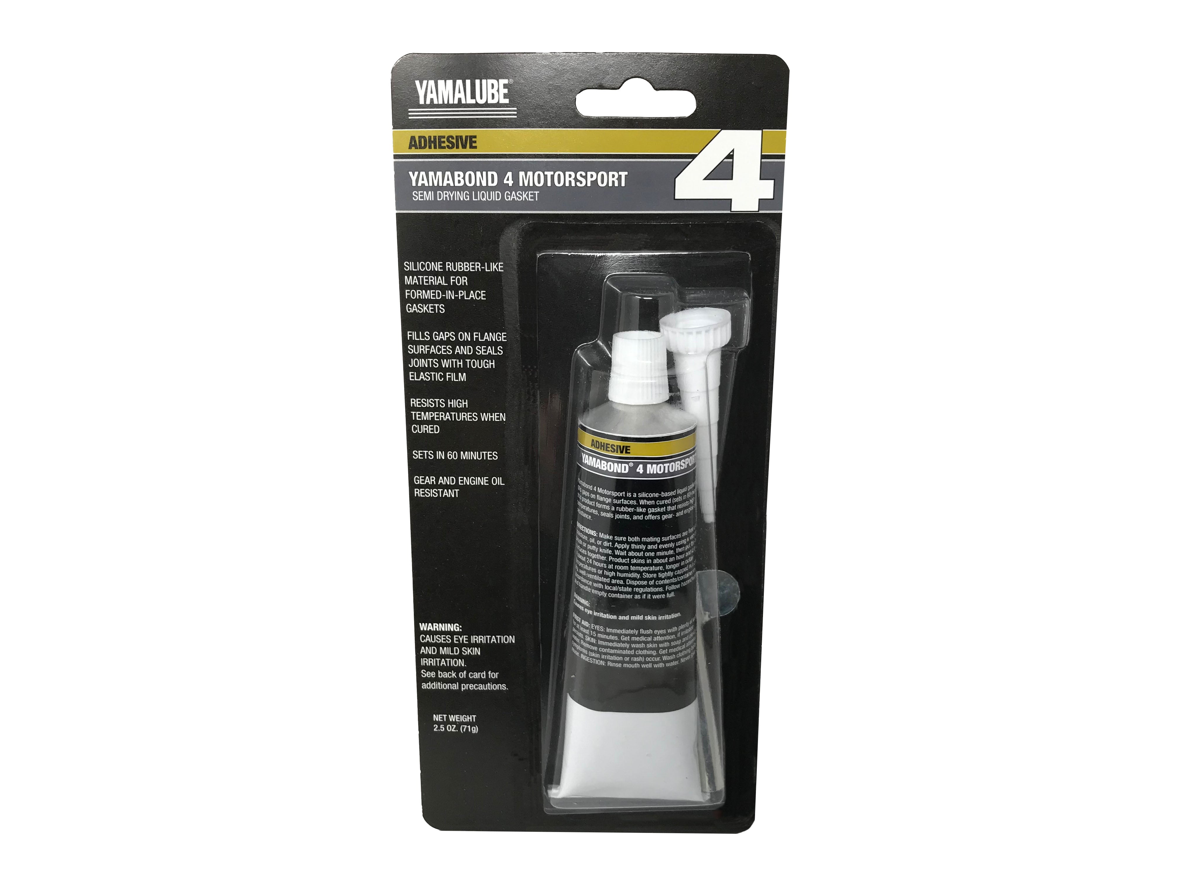 Cyclemax One Pack for Yamaha Semi Drying Liquid Gasket ACC-BOND4-MC-00 Contains One 2.5oz Tube and a Funnel